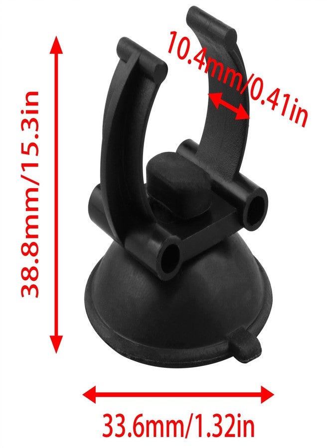 FINBe Aquarium Suction Cups Heater Suction Cup with Clamp for Aquarium Heaters Piping Hoses Plant Fish Tanks 12PCS - Image 5